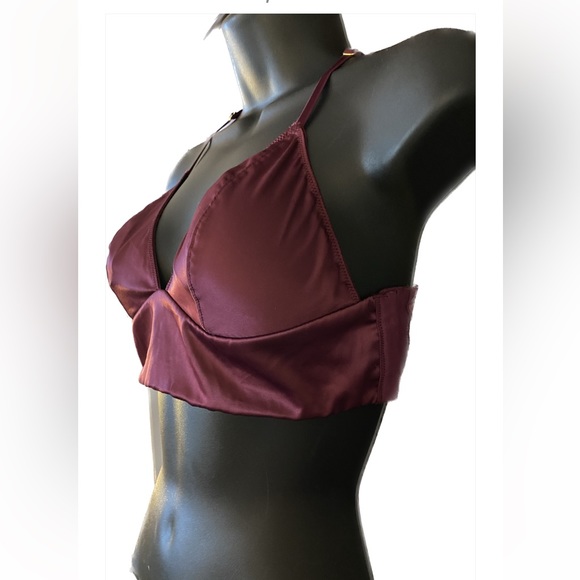 Victoria's Secret Satin Bralette, Size Small/Medium?  VS - Picture 3 of 5